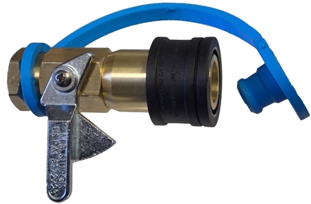MB Sturgis 104052-MBS Propane Line Valve Female Quick Disconnect